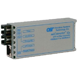 Omnitron systems technology Omnitron miConverter 1211-1-6 Gigabit Ethernet Media Converter - 1211